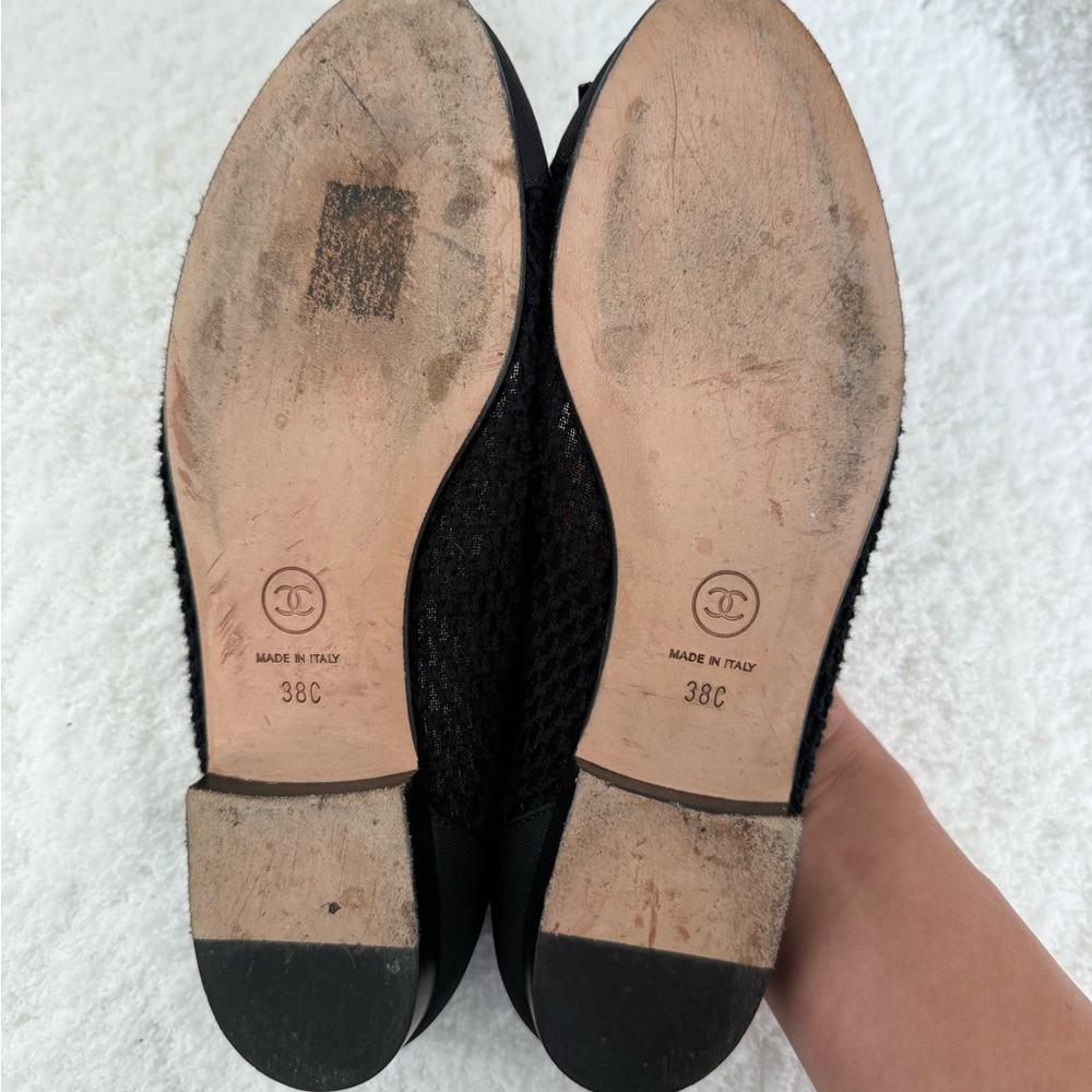 Chanel Black Ballerina Flats - Picture 6 of 8